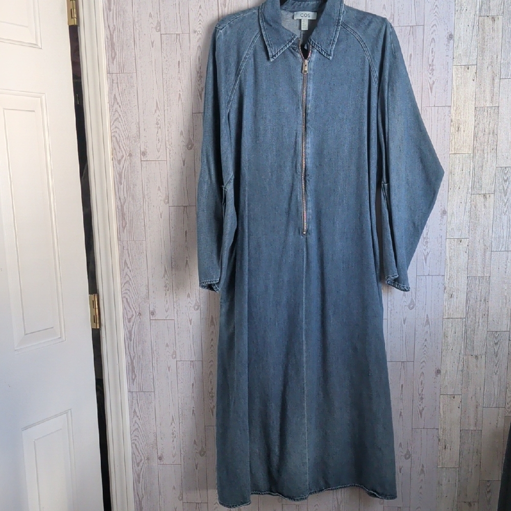 COS Blue Denim Dress